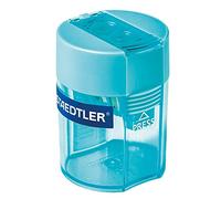 Staedtler Saedtler 512 006 Taille-crayon double, turquoise