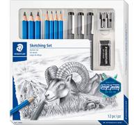 STAEDTLER Set de dessin Sketching Design Journey 12 pièces
