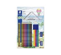 STAEDTLER Set d'écriture, 20 pièces, incl. règle
