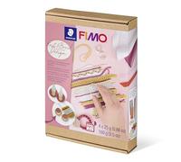 Staedtler – Coffret FIMO Tricot/Tresse – 4x25 g, 3 cutters, 2 accessoires – 8025 HTC6