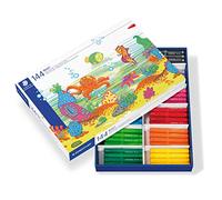 STAEDTLER STAEDTLER 340 C144 Noris Club Jumbo Lot de 144 feutres dans une boîte pratique