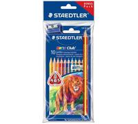 Staedtler Staedtler Crayon Couleur Noris Club Triplus Jumbo Bonus Pack