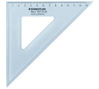 Staedtler Mars 567 - Equerre Plastique Bleu Transparent 31 Cm 60°/30° Scolaire