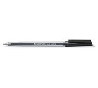 Staedtler Stick 430 M-9 Stylo À Bille Moyen - Noir (Boîte De 10)