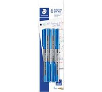 Staedtler - Stylo à bille "Stick 430 M" 6er-Pack SG38006 (Taille unique) (Bleu)