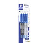 Staedtler - Stylo à bille "Stick 430 M" pack de 4 SG37972 (taille unique) (Bleu)
