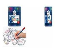 STAEDTLER Stylo à bille triplus ball 437 XB, étui de 10 G