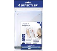 Staedtler Tableau mémo Lumocolor 641 - 148×210 mm transparent, feuille amovible, marqueur noir