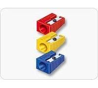 Staedtler Taille-crayons par lot de 3 "(Rouge, Jaune, Bleu)