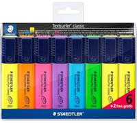 STAEDTLER Textsurfer Classic 364 Surligneurs - lot de 4, couleurs vintage