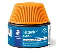 Staedtler Textsurfer Classic 488 64 - Flacon Recharge 30 Ml Pour Surligneur 364 Orange