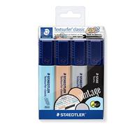 STAEDTLER Surligneur ""Textsurfer classique COLORS"" 'tui de 4 0,000000 Noir