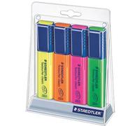 Staedtler Textsurfer Classic Surligneurs fluorescents, couleurs assorties, paque
