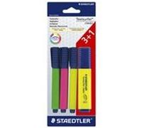 STAEDTLER - "Textsurfer classic translucide" , 3 + 1 GRATUITS G