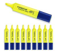 Staedtler Textsurfer Classique Stylo Surligneur - Jaune - Paquet De 10 - 364-1