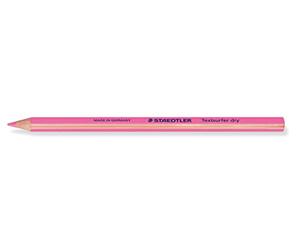 Staedtler Textsurfer Dry, Lot de 12 Crayons surligneur triangulaire, Couleur rose fluo, 128 64-23
