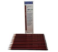 STAEDTLER Tradition 110 Crayon 2B Pack de 12 Made in Germany Croquis et...