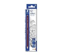 Staedtler Crayon à papier 110-2H Graphite – Lot de 12