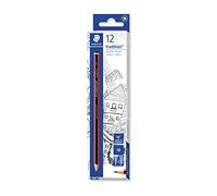 Staedtler Tradition Crayon Graphite 5B Extrêmement Résistant, Forme Hexagonale, Étui Carton De 12 Crayons, 11-5B