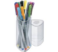 Staedtler 334 PR12D triplus 334 Stylo feutre fin bleu, jaune, jaune-vert, gris, vert, bleu clair, ma