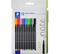 Staedtler triplus 334 C12 Fineliner 12 pièces