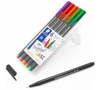 STAEDTLER Triplus 334 Lot de 6 stylos à pointe fine fine 0,3 mm pour Halloween