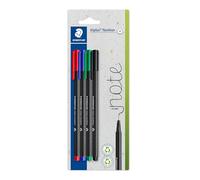 Staedtler triplus 334-S BK4 Fineliner 4 pièces