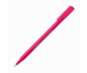 Staedtler triplus 338 stylo fin Rouge 1 pièce(s) - Stylos fins (Rouge, Rouge, Triangle, Encre à base d'eau, 0,8 mm, Allemagne)