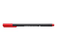 Staedtler triplus fineliner 334 Boite de 10 feutres Pointe 0,3 mm Encre rouge