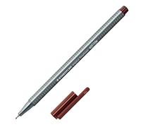 Staedtler Feutre Triplus FineLiner 334 – Pointe SuperFine 0,3 mm – Brun Van Dyck