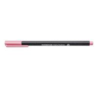 Staedtler Triplus Fineliner 334 - Feutre Pointe Superfine 0,3 Mm Rose Clair | Corps triangulaire, encre à base d'eau DRY SAFE - ergonomique - Réf. 334-21