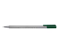 Staedtler Triplus Fineliner - feutre triangulaire, pointe superfine 0,3 mm - encre bleue - 334-55