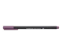 Staedtler Triplus fineliner, feutre d'écriture de forme triangulaire ergonomique, pointe fine de 0,3 mm, lavable sur la plupart des textiles, Lot de 10 Feutres, 334-260