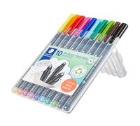 Staedtler Triplus Stylos, Lot de 10, Couleurs Assorties (334sb10)