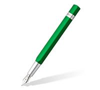 Stylo-plume triangulaire pointe moyenne Staedtler Vert