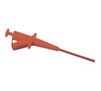 Stäubli SKPS4 SW Pince crocodile de sécurité enfichable 4 mm CAT II 1000 V noir