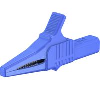 Stäubli XKK-1001 Pince crocodile de sécurité CAT II bleu