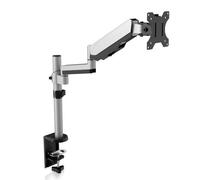 V7 Support de moniteur de réglage de l'écran tactile - Supports d'écrans plats pour bureau (Pince, 8 kg, 43,2 cm (17"), 81,3 cm (32"), 100 x 100 mm, Argent) Argent G