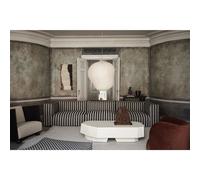Ferm Living Table basse Staffa 163.5x82.4 cm Ivoire