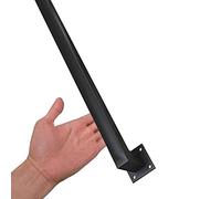 Staffe per Scale in Ferro Battuto di Sicurezza per Scale Barre di Supporto Quadrate per Montaggio a Parete Uso Interno ed Esterno