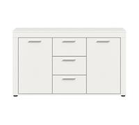 Stafford - buffet bas - blanc - 125 cm - Blanc