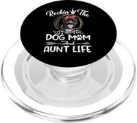 Staffordshire Bull Terrier Rocking The Dog Mom and Aunt Life PopSockets PopGrip pour MagSafe