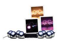 Showtec Stage Blinder FLEX Blaze - Ensemble blinder LED - 8 unités - RGBWWA LED - Puissance 100W - Installation facile