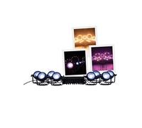 Showtec Stage Blinder FLEX Blaze - Ensemble blinder LED - 8 unités - RGBWWA LED - Puissance 100W - Installation facile