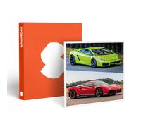 Stage De Pilotage Multivolant : 2 Tours En Lamborghini Gallardo Et 2 Tours En Ferrari 488 Sur Le Circuit De Trappes - Smartbox - Coffret Cadeau Sport & Aventure
