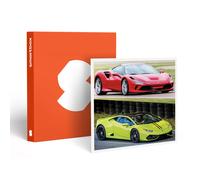 Stage De Pilotage Multivolant : 2 Tours En Lamborghini Huracán Et 2 Tours En Ferrari F8 Sur Le Circuit De La Ferté-Gaucher - Smartbox - Coffret Cadeau Sport & Aventure