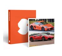 Stage De Pilotage Multivolant : 2 Tours En Porsche Cayman S 718 Et 2 Tours En Ferrari 488 Sur Le Circuit De Nogaro - Smartbox - Coffret Cadeau Sport & Aventure
