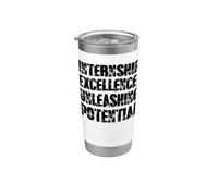 Stage d'excellence libérant le potentiel d'un stagiaire Gobelet isotherme en acier inoxydable double paroi