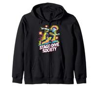 Stage-Dive Society Musique Punk Rock Sweat à Capuche