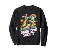 Stage-Dive Society Musique Punk Rock Sweatshirt